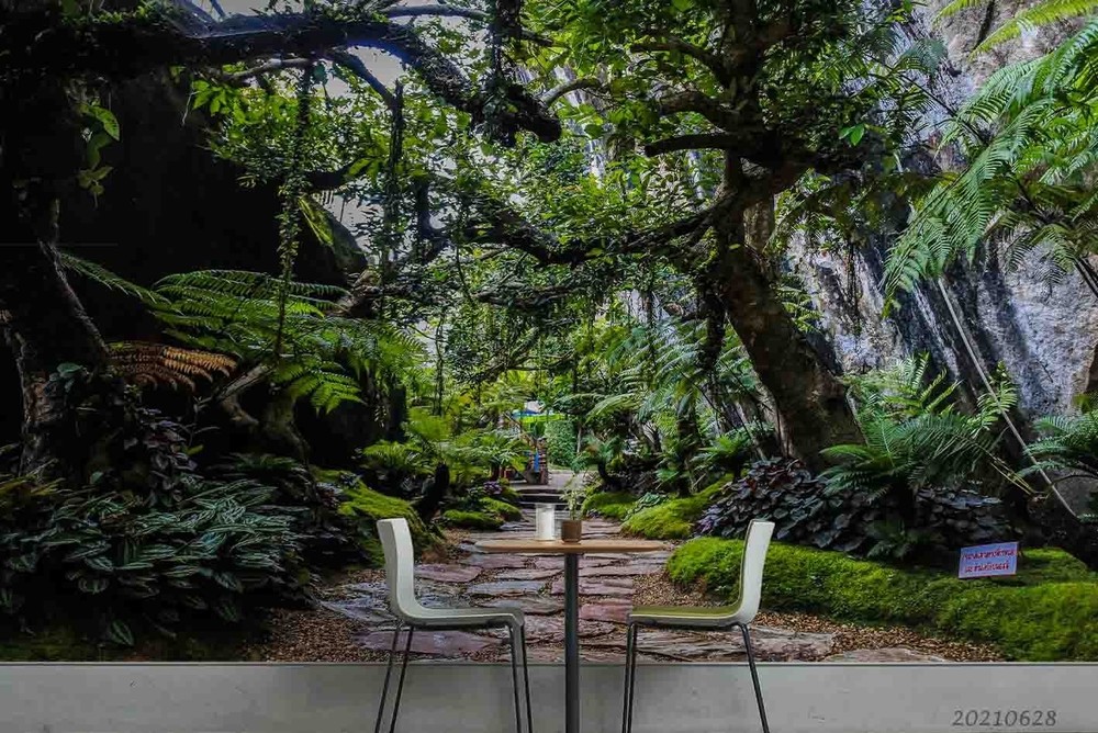 3D Plants Path Landscape Wall Murals Wallpaper Murals Wall Sticker 2