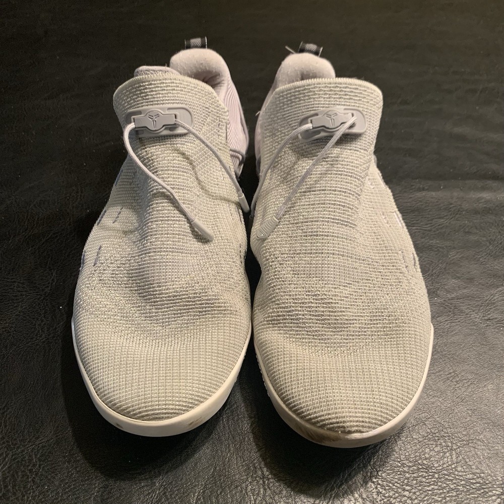 Pre Owned Kobe A.D. NXT Wolf Grey Basketball Shoes 882049-002 for Men
