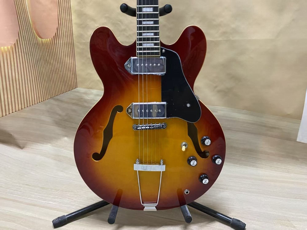 ES 335 Maple Semi-Hollow Electric Guitar Vintage Sunburst USA Stock
