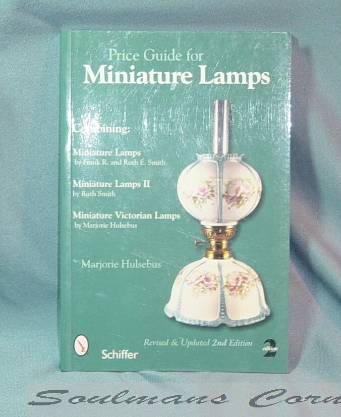 Vintage Miniature Lamps Research Price Guide - Limited Edition-image