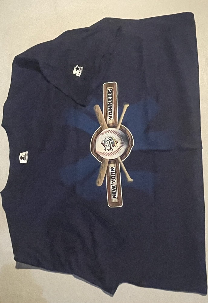 1998 World Series New York Yankees Official Roster T-Shirt Blue Size 2Xl