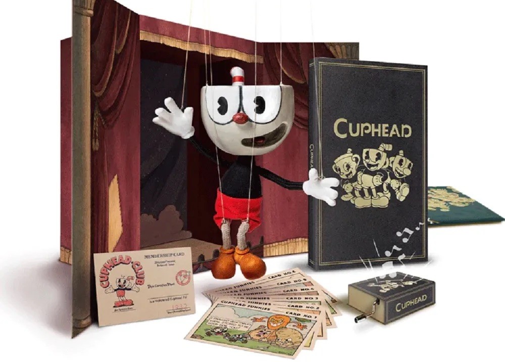 Cuphead Collectors Edition - PlayStation 4/5 NIB iam8bit Game and Puppet