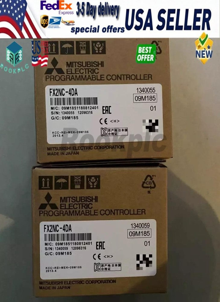 Mitsubishi FX2NC-4DA Programmable Controller One New FX2NC4DA