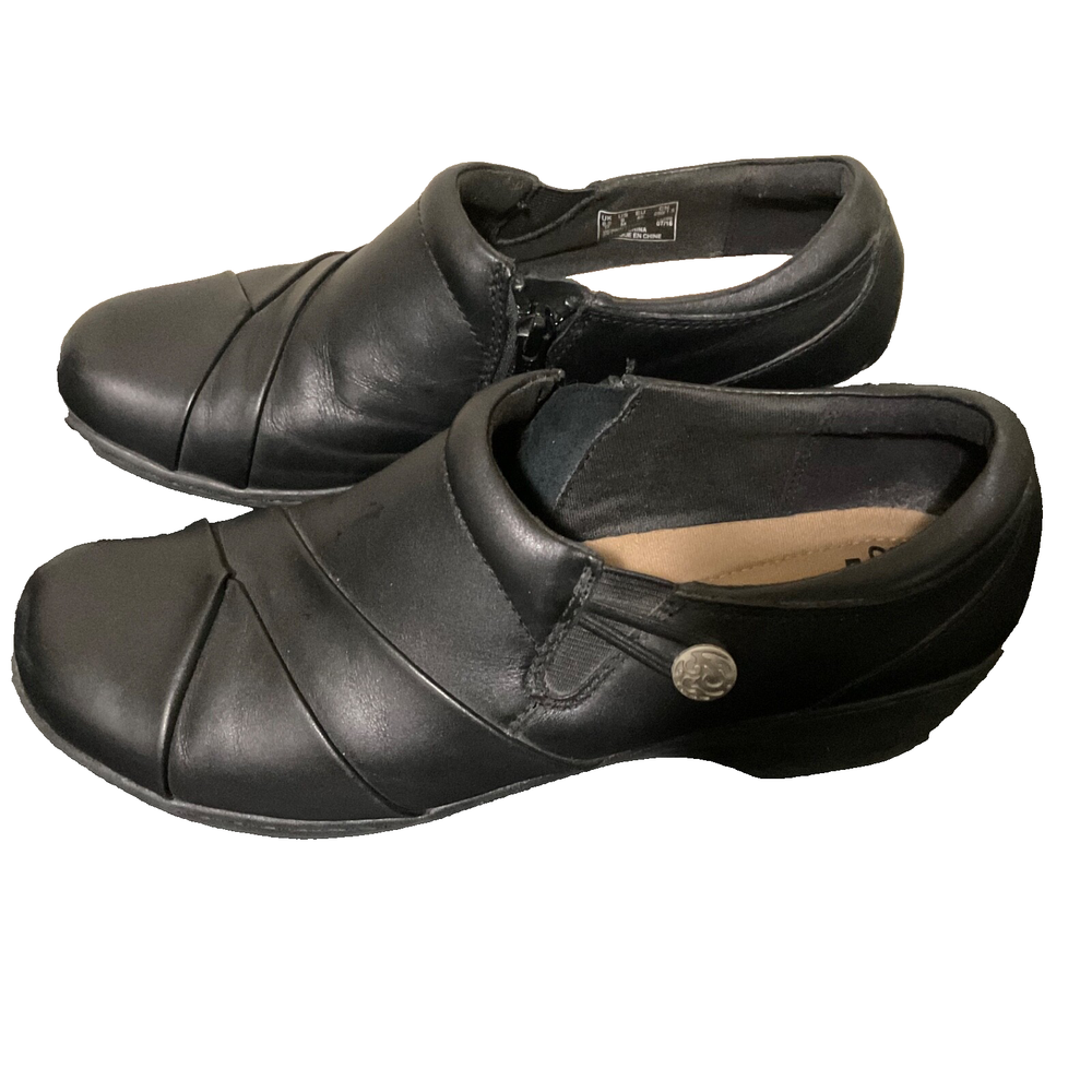 Clarks Collection Women’s Soft Cushion Loafer Slip On Shoe Sz 9