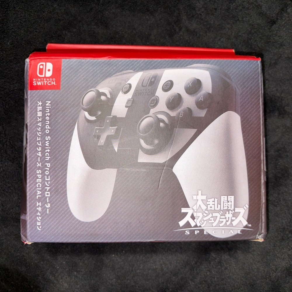 Official Nintendo Switch Pro Controller - Super Smash Bros Ultimate Edition New!