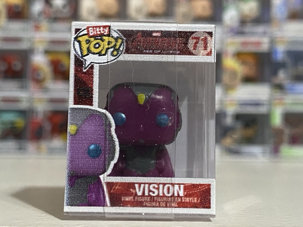 ⭐️FUNKO Bitty Pop VISION #71 Marvel Infinity Saga Series 3 Age Of Ultron 1 INCH