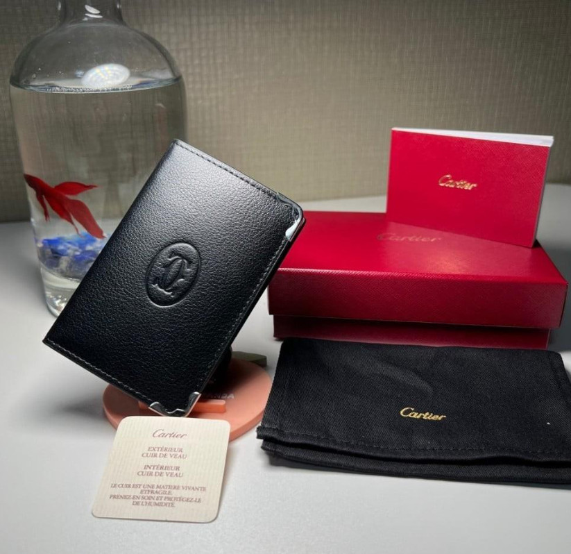Cartier Must de Cartier 6CC Card Holder Black Calfskin New Box -  Pre Order