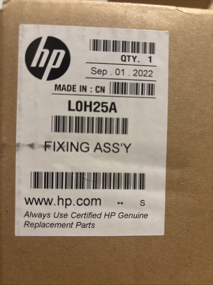 Genuine HP L0H25A Laserjet 220V  Maintenance Kit