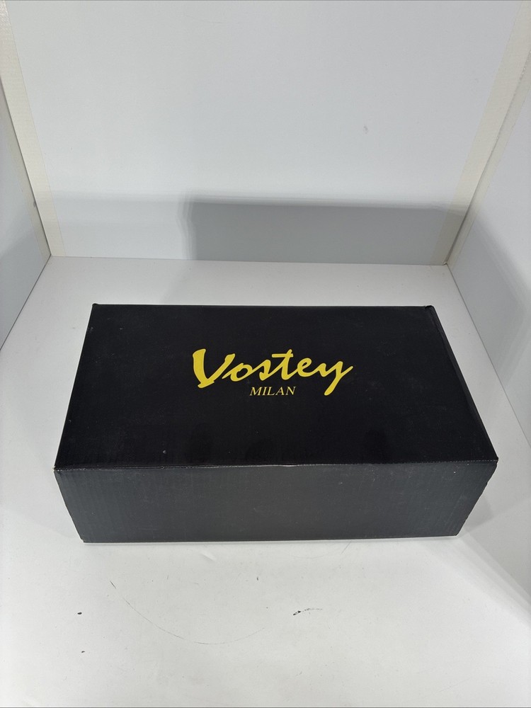 Vostey Milan Mens Dark Brown Boat Shoes Size 10.5 Brand New with Box
