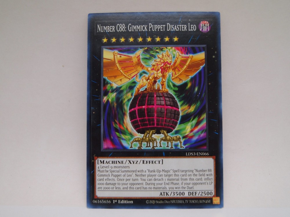 Number C88 Gimmick Puppet Disaster Leo - Legendary Duelists Season 3 LDS3-EN066