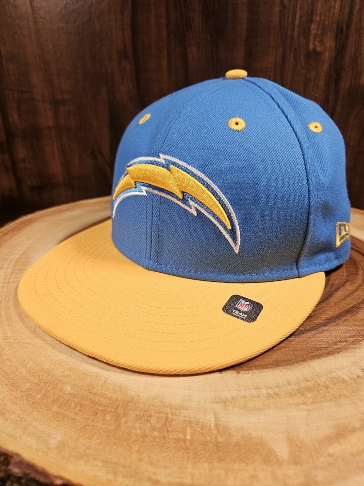 Los Angeles Chargers New Era 59Fifty Fitted Cap Size 7 1/8 NFL Bolt Up Hat