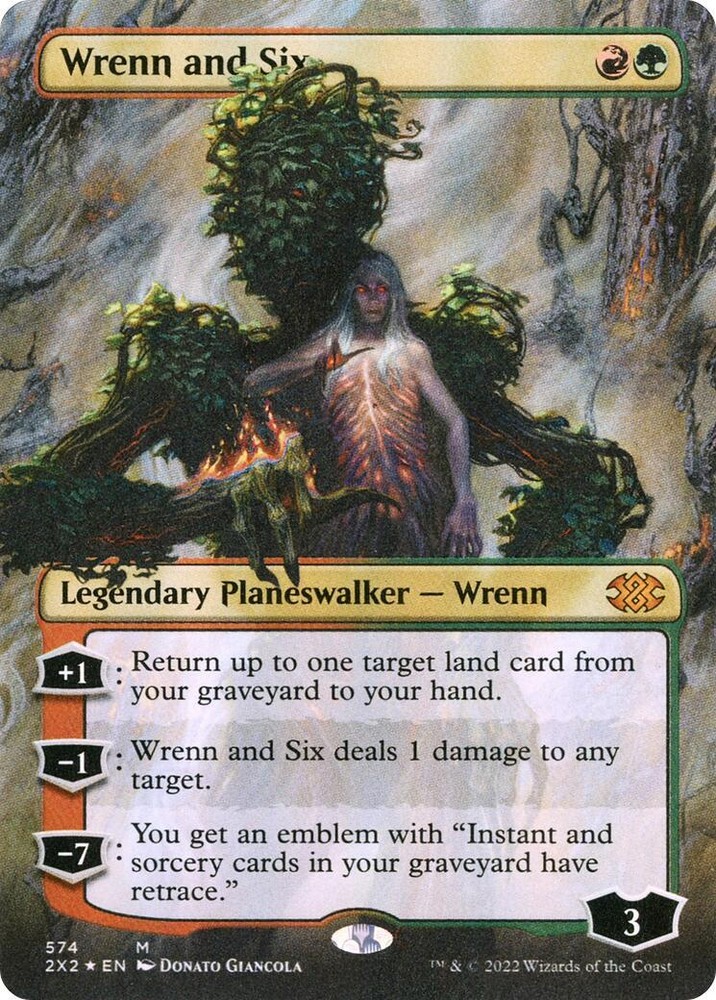 Wrenn and Six (Textured Foil) Double Masters 2022 Foil