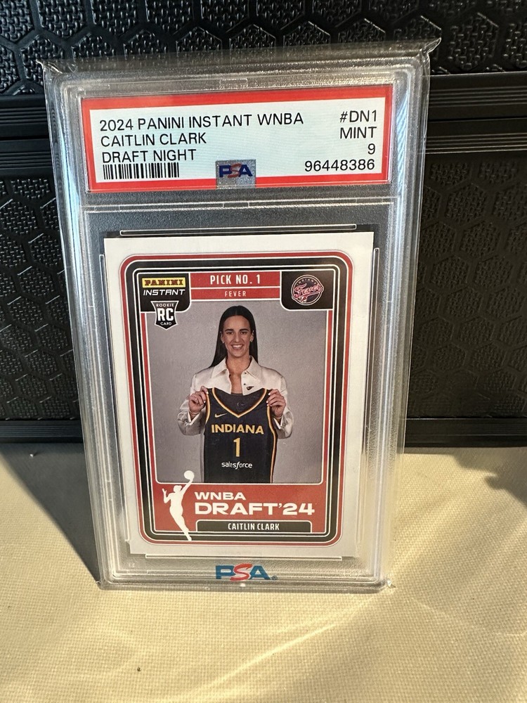 2024 Panini Instant WNBA Caitlin Clark Draft Night #DN1 PSA 9