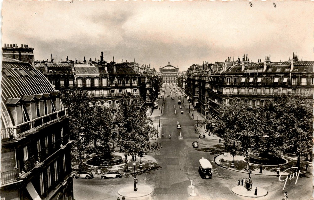 Guy, Paris, Avenue de l'Opéra, Editions d'Art GUY, r Postcard