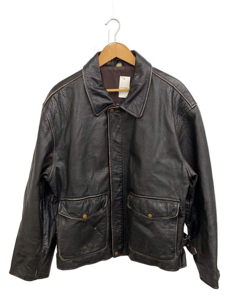 Leather Jacket Blouson/-/Cowhide/Brw 3408