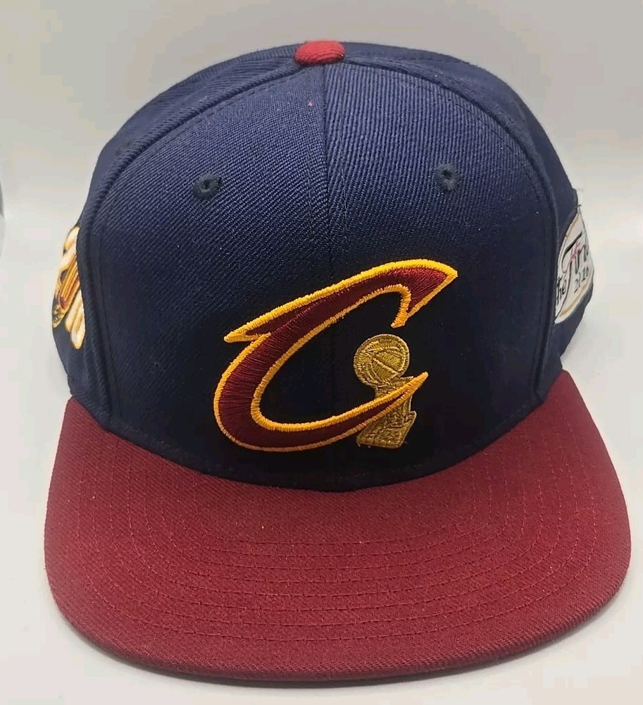 Cleveland Cavaliers 2016 Champions Snapback Cap Hat Mitchell & Ness LeBron Cavs