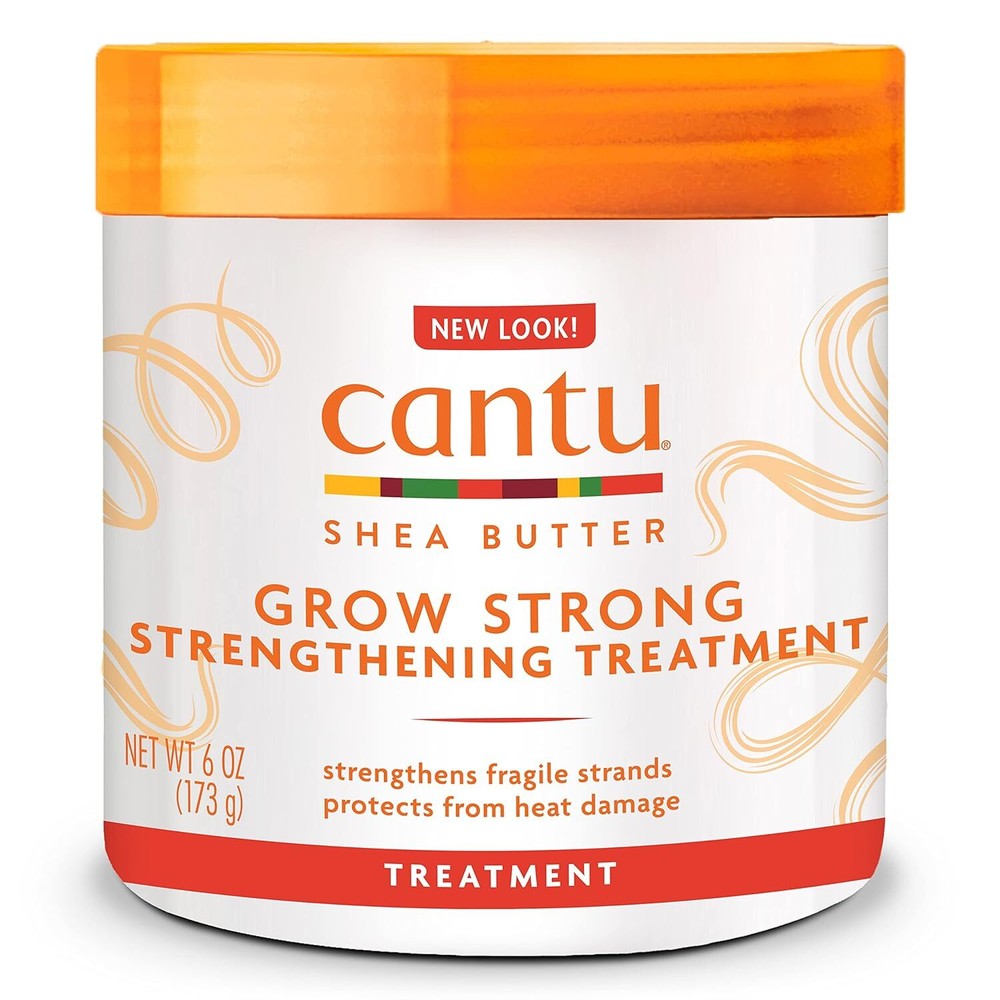 Cantu Grow Strong Strengthening Treatment 6 Oz for Healthy Hair