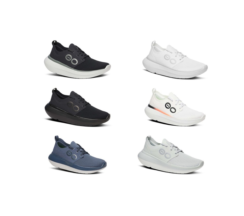 New OOFOS Men's OOmy Stride All Colors All Sizes Ships Free Only $92.89
