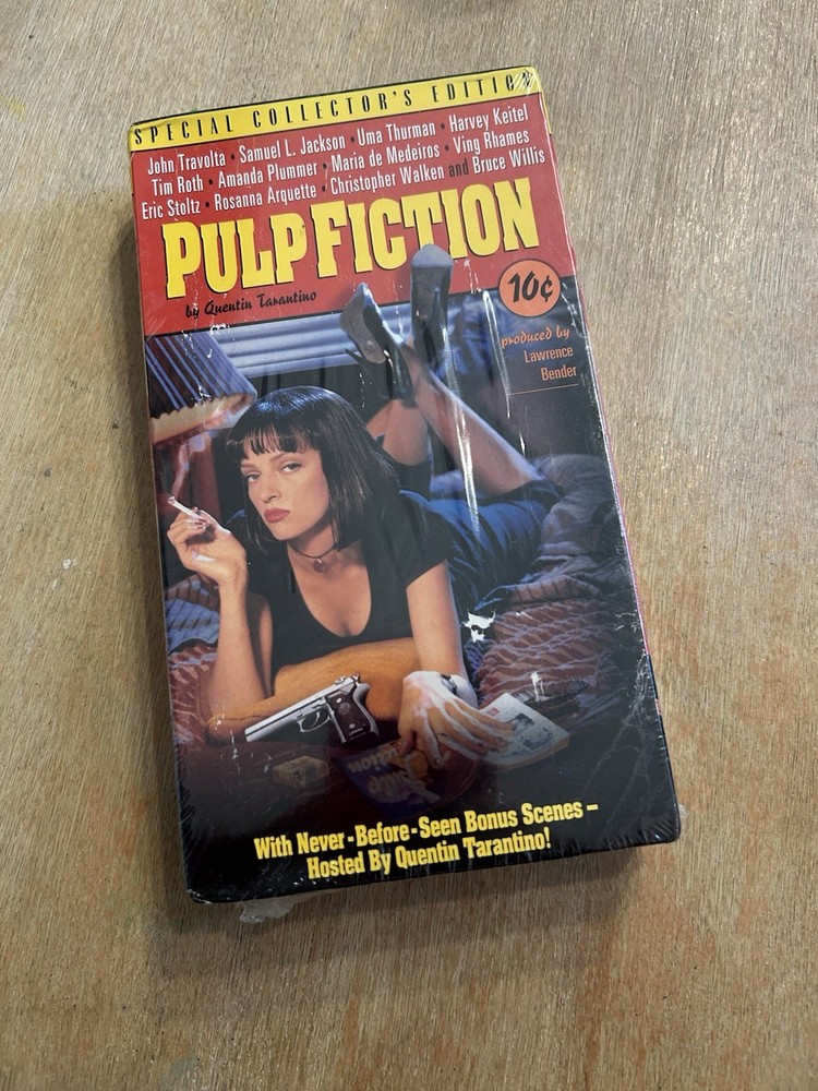 Pulp Fiction (VHS, 1996, Special Collectors Edition) NEW/SEALED