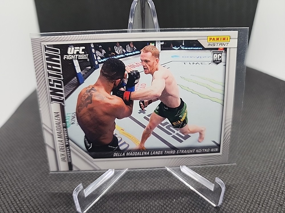 2022 Panini Instant UFC - #140 Jack Della Maddalena (RC)