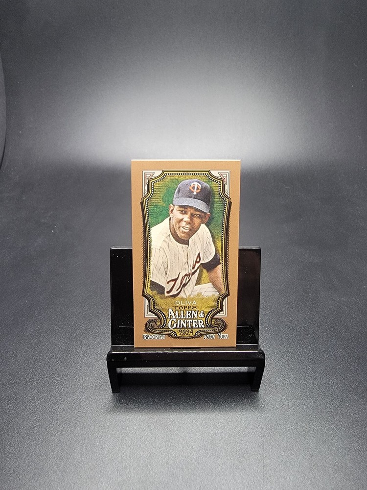 2024 Topps Allen & Ginter Tony Oliva Mini Gold Border #322 Twins