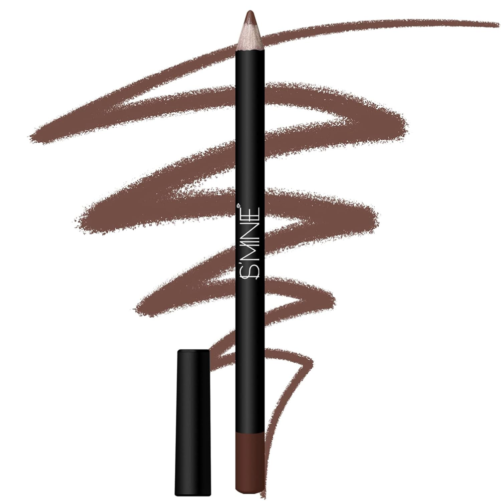 ISMINE Professional Brown Matte Lip Liner Waterproof Long Lasting