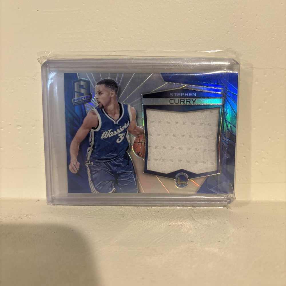 stephen curry Game Worn Patch /49 Panini Spectra