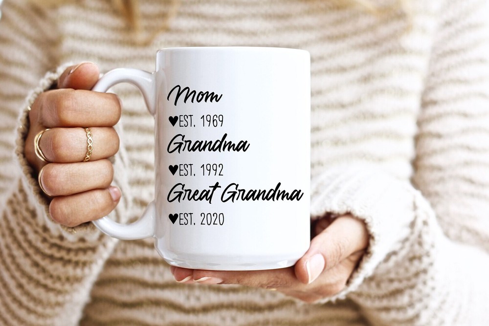 Mom Grandma Great Grandmapregnancy Announcement Pregnancy Reveal Great Grandma