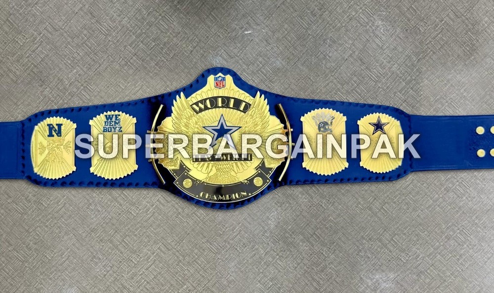 Dallas Cowboys championship belt 4mm Brass