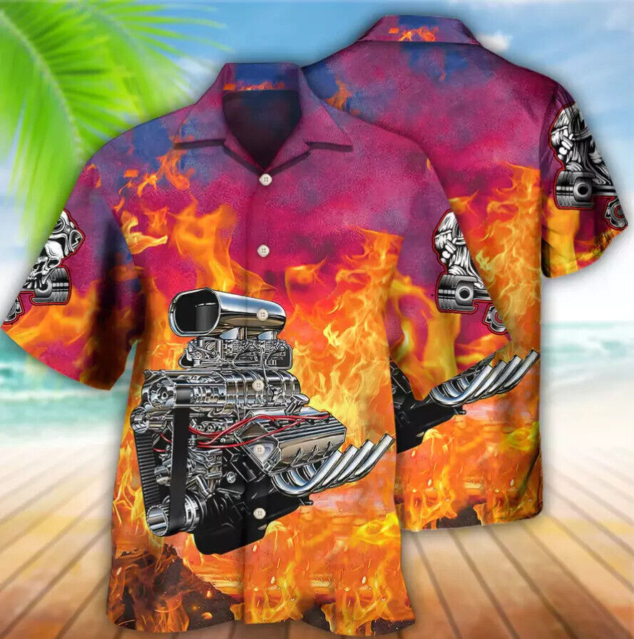NEW Hot Rod It Is Amazing 3D HAWAII SHIRT FATHER DAY GIFT