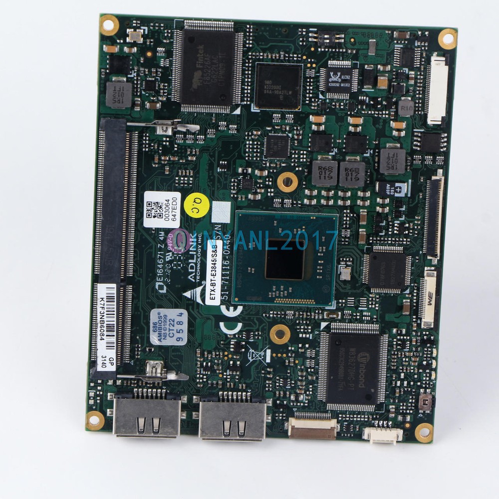 1PCS Used ADLINK industrial control motherboard ETX-BT-E3845 51-71116-0A40