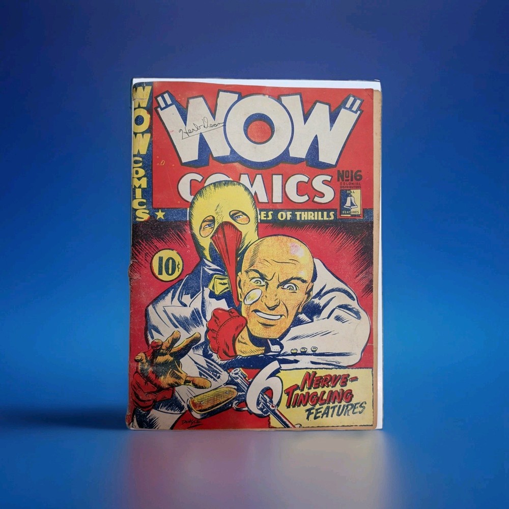 Wow Comics #16 Bell Features CANADIAN 1st Appearance Phantom Rider & Guy Power