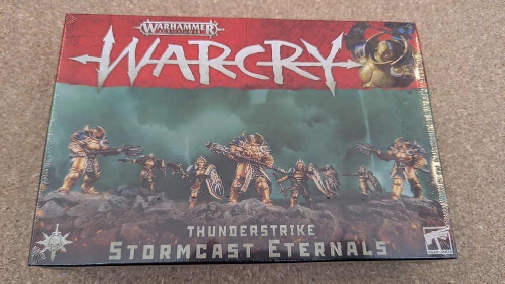 Warcry Thunderstrike Stormcast Eternals Warband NEW in BOX Warhammer Sigmar
