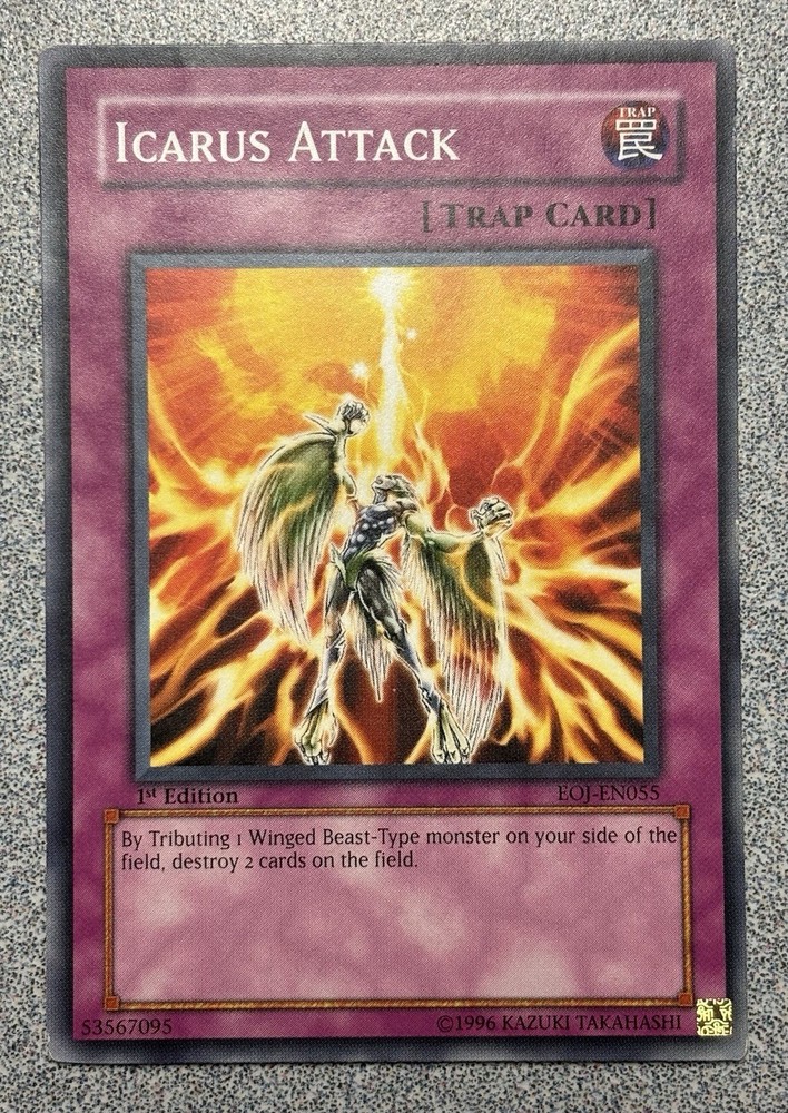 Icarus Attack EOJ-EN055 Enemy of Justice 1st Edition