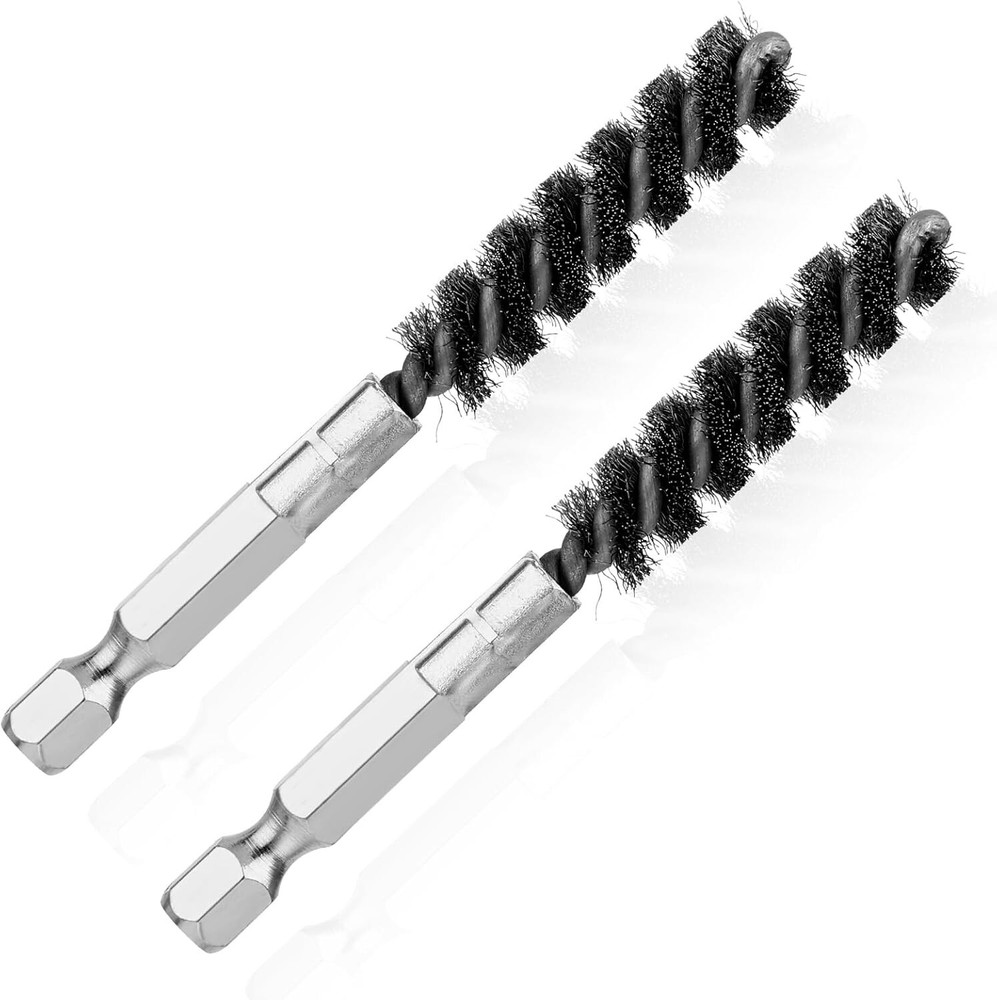 2PCS Stainless Steel Golf Club Hosel & Ferrule Cleaning Brush