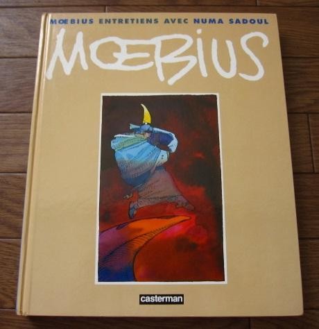 Moebius Jean Giraud Art Book With Numa Sadoul Interview Used