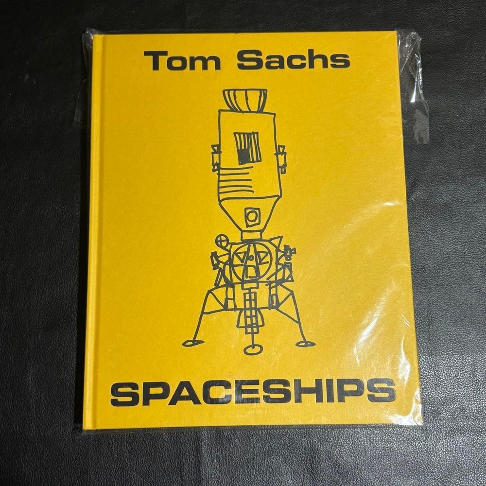 Tom Sachs SPACESHIPS Artbook Hardcover Yellow Limited Edition