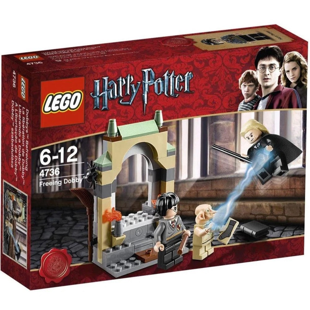 LEGO Harry Potter Freeing Dobby Set 4736 Wizarding World Kit  