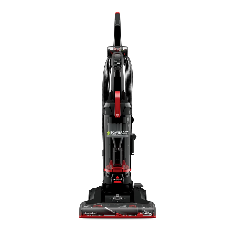 BISSELL PowerForce Helix Turbo Pet, Bagless, Upright Vacuum, Pet Friendly, Speci