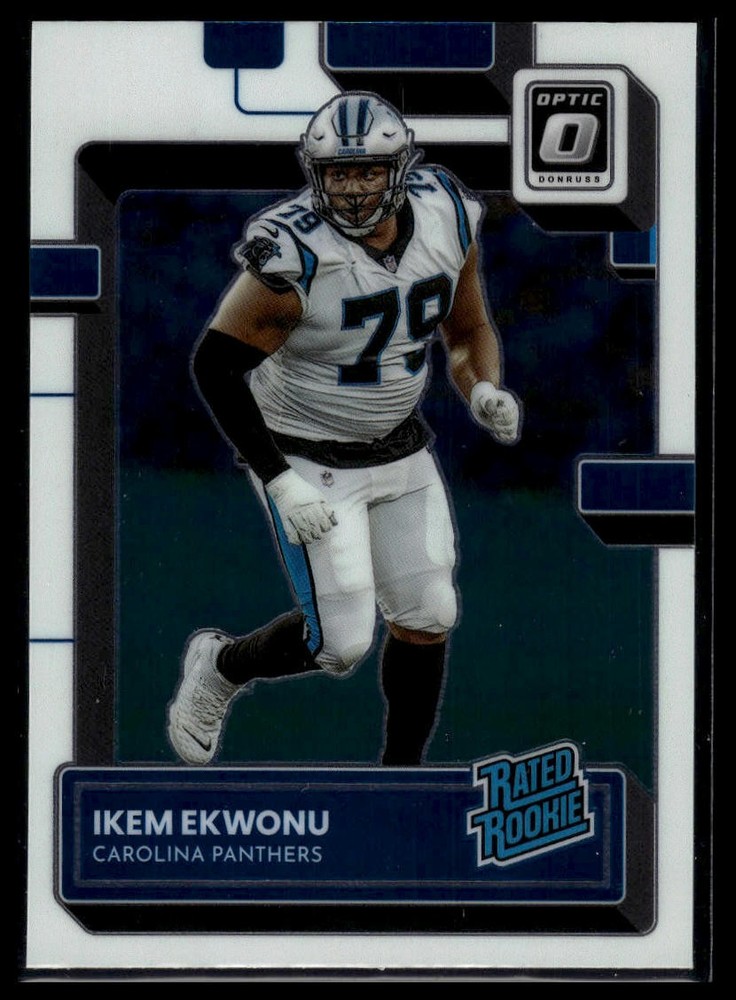 2022 Donruss Optic Ikem Ekwonu Rated Rookie #253 Football Card