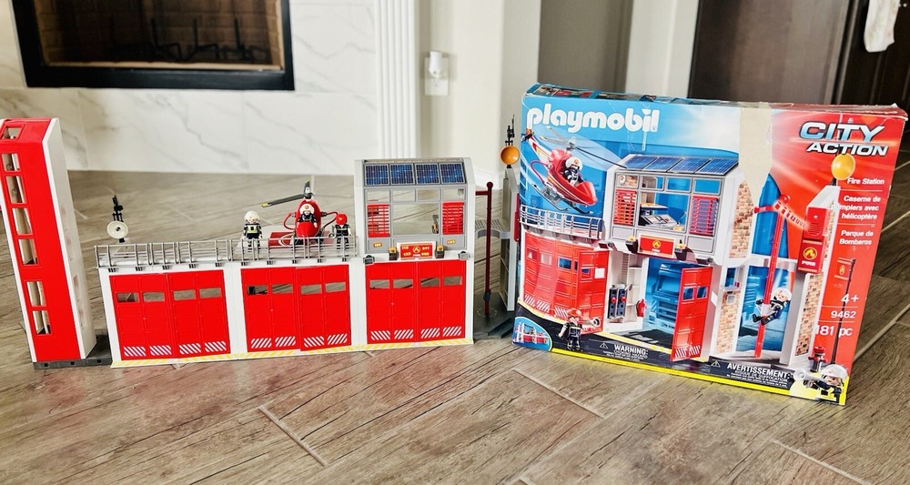 PLAYMOBIL Fire Station With Additional Extensions