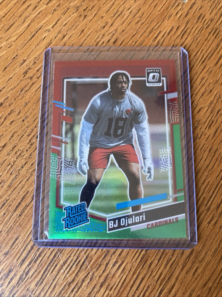 2023 Panini Donruss - Rated Rookie Optic Preview Red & Green Prizm #301 BJ...