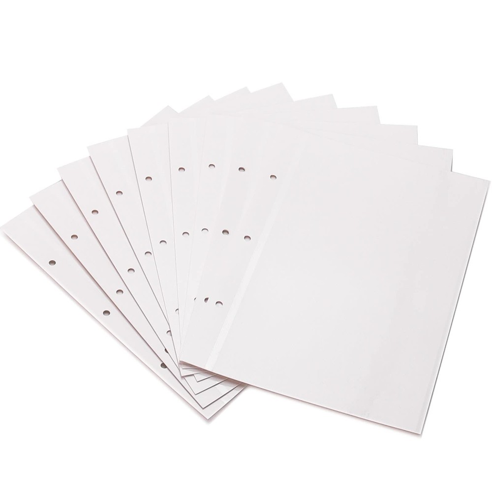 Álbum de fotos autoadhesivo álbum de recortes páginas de recarga para álbum de fotos de 12x12 pulgadas