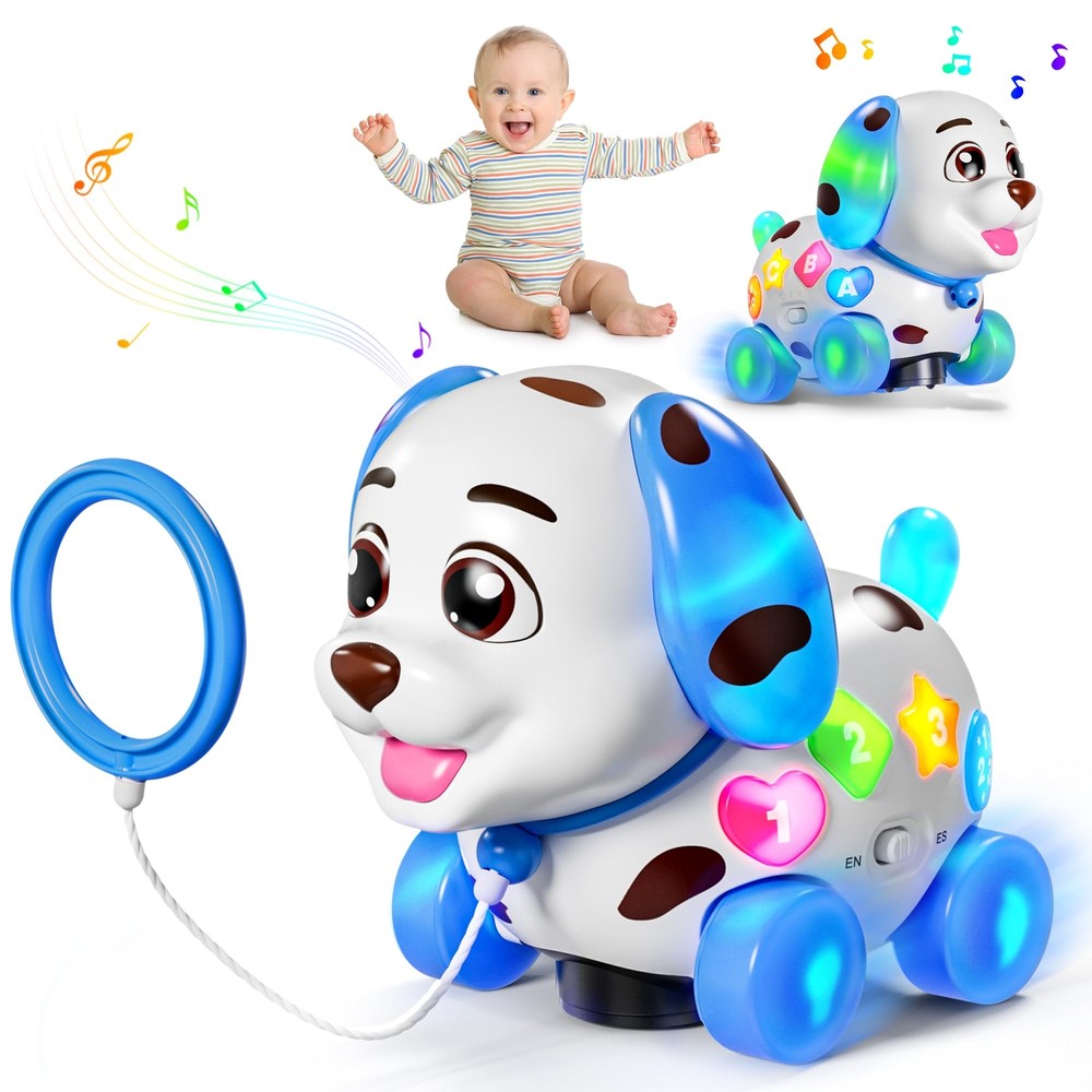 Musical Puppy Toy for Babies 6-18 Months - Interactive Learning Gift for Toddlers