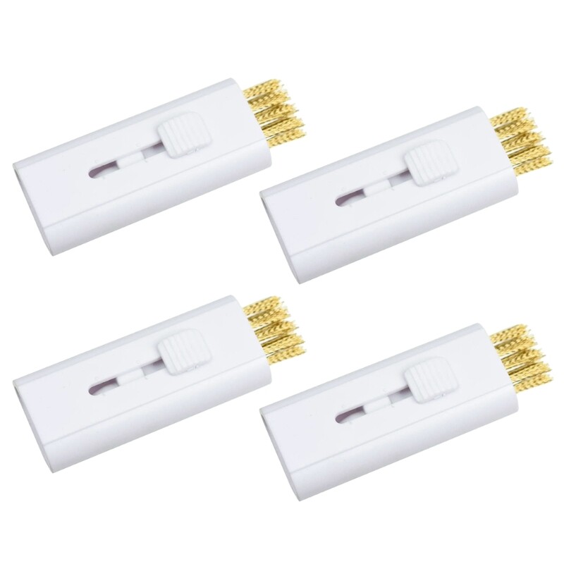 4Pcs Lightweight Golf Club Cleaner Brush Pocket Tool for Training  