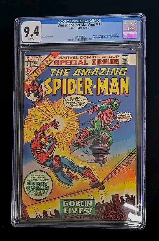 The Amazing Spider-Man Annual #9 (Marvel Comics September 1973)