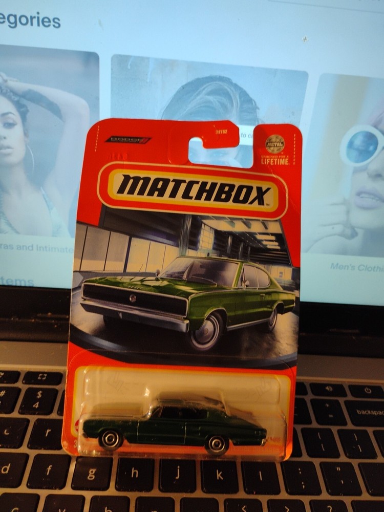 Matchbox Diecast Collectible Car 1966 Dodge Charger Nip.