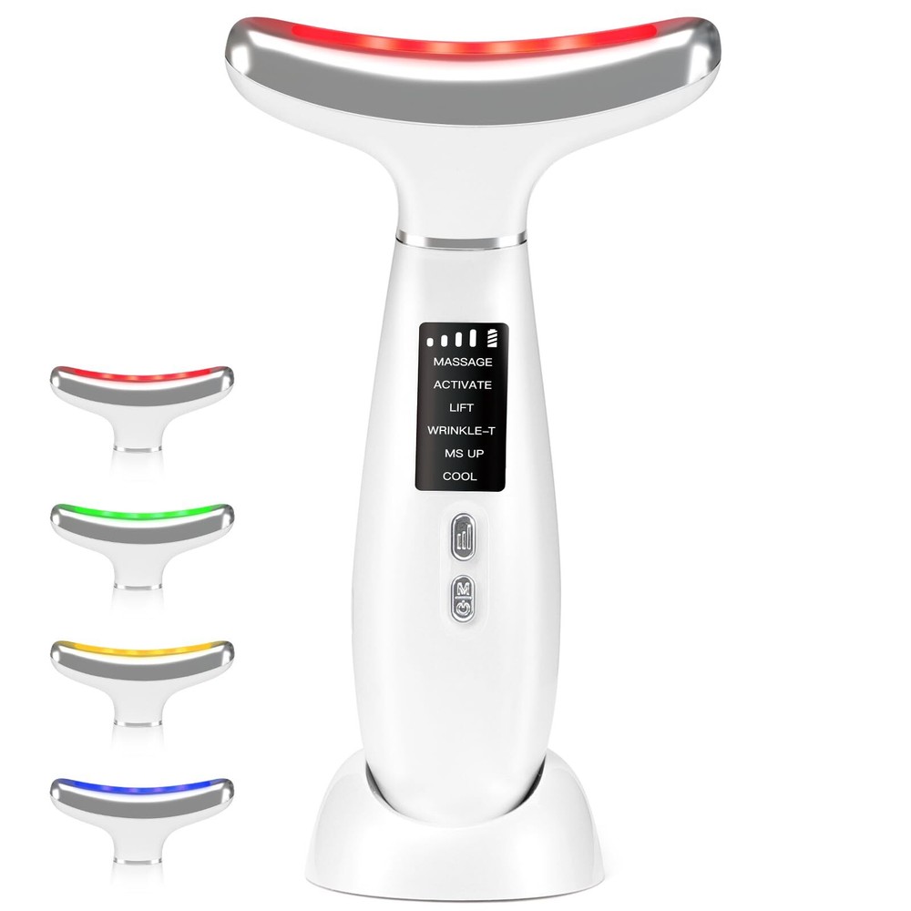 Red Light Therapy Facial Massager for Anti-Aging Skin Care