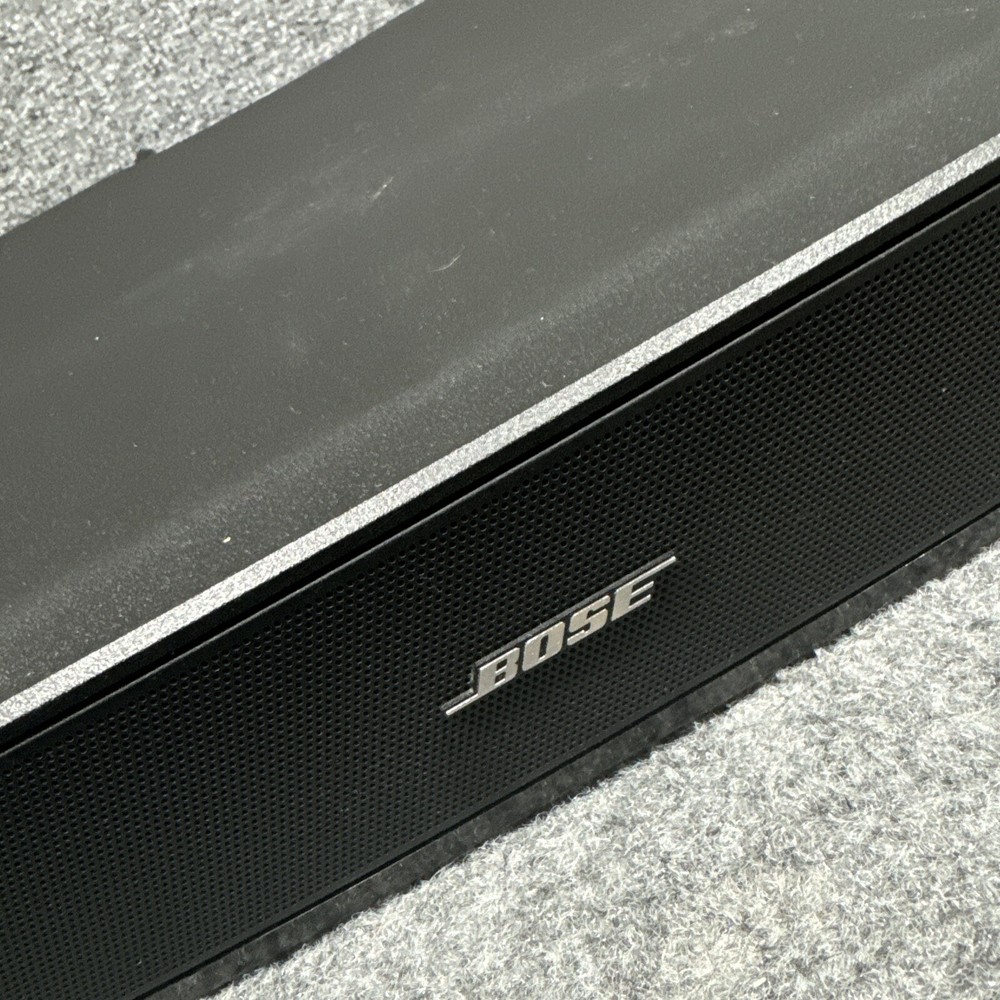 BOSE 410376 Solo TV Sound System with Remote, Black, Tested And Working