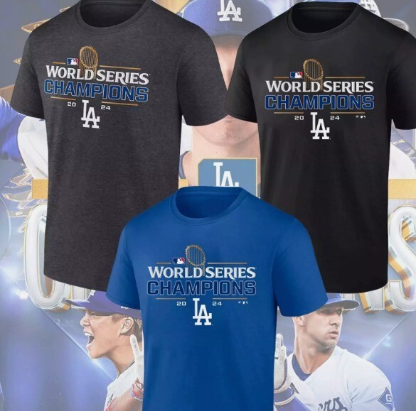 Los Angeles Dodgers 2024 World Series Champions Locker Room